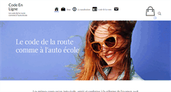 Desktop Screenshot of code-en-ligne.net